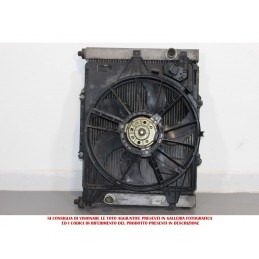 Radiatore acqua + aria condizionata + ventola Renault Clio 1.5 DCI dal 1998 - 04  1671807455257