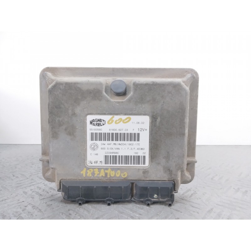 Centralina motore Fiat seicento 1.1 benzina del 2002 cod 55183580  1673884882117