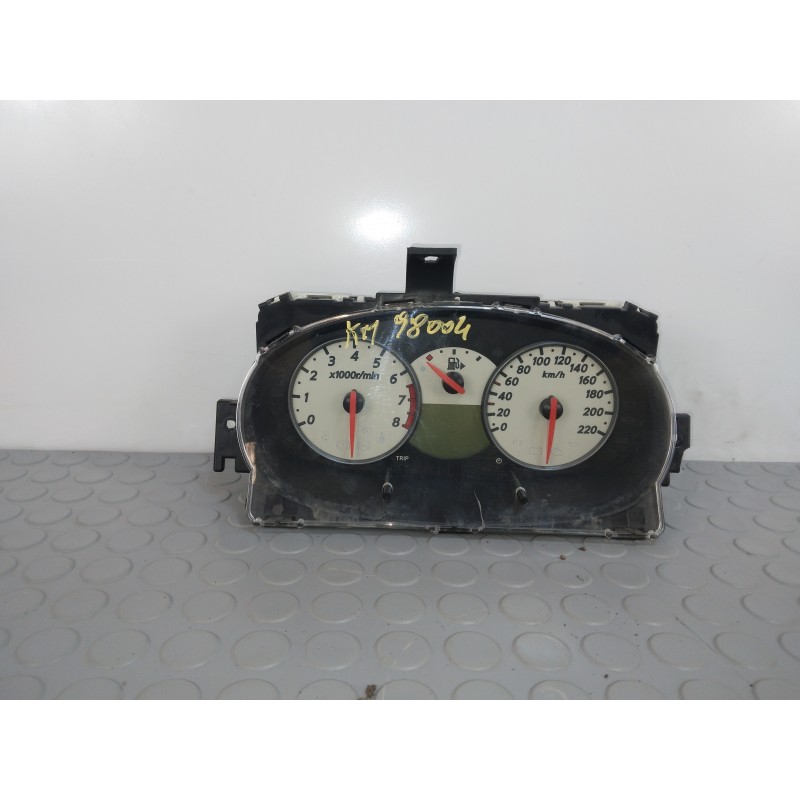 Strumentazione Contachilometri Quadro Strumenti Nissan Micra K12 1.2 16V Dal 2002 al 2012 Cod BG10D Km 98004  1675761776434