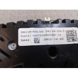 Contachilometri quadro strumenti Fiat Sedici 2.0 d del 2012 cod 34110-55l50  1676992589152