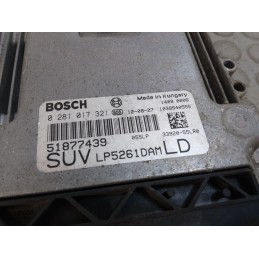 Centralina ECU Fiat Sedici dal 2005 al 2014 Cod 51877439  1677073271775