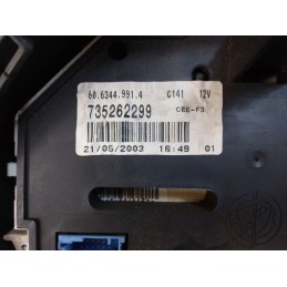 Contachilometri quadro strumenti Fiat Seciento 1.1 b dal 1998 al 2007 cod 735262299  1687859902335