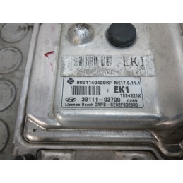 Centralina motore Hyundai i20 dal 2007 al 2013 cod 39111-03700  1689080990044