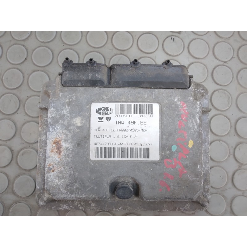 Centralina motore Fiat Multipla 1.6 b dal 2004 al 2010 cod 46744738  1689174214025