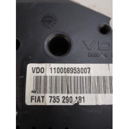 Contachilometri quadro strumenti Alfa Romeo 147 dal 2000 al 2010 cod 735290181  1689777098121