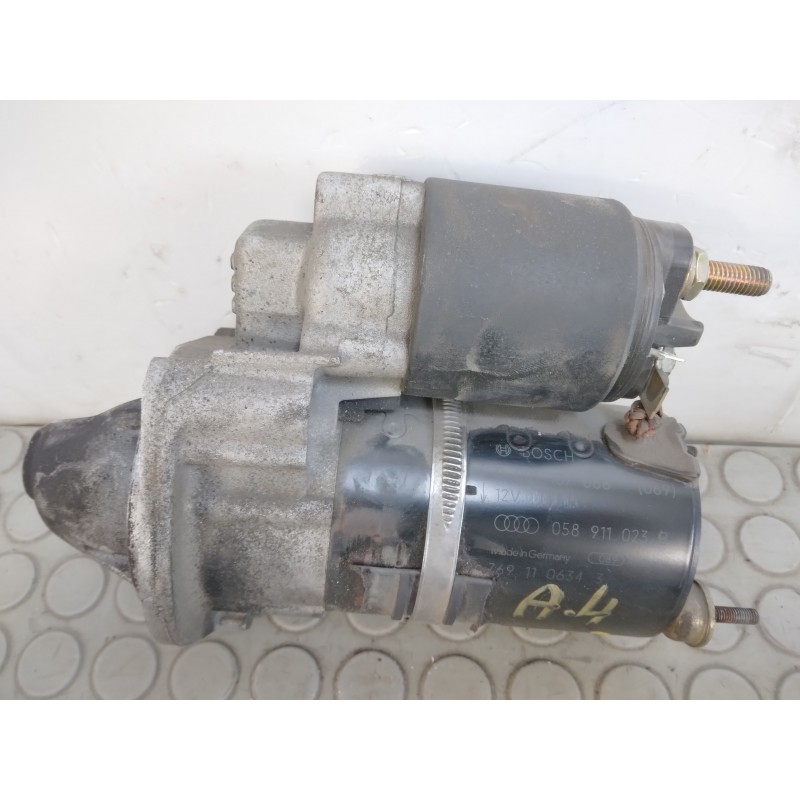 Motorino avviamento Audi A4 B5 avant 1.8 b dal 1994 al 2001 cod 058911023b  1691159676278