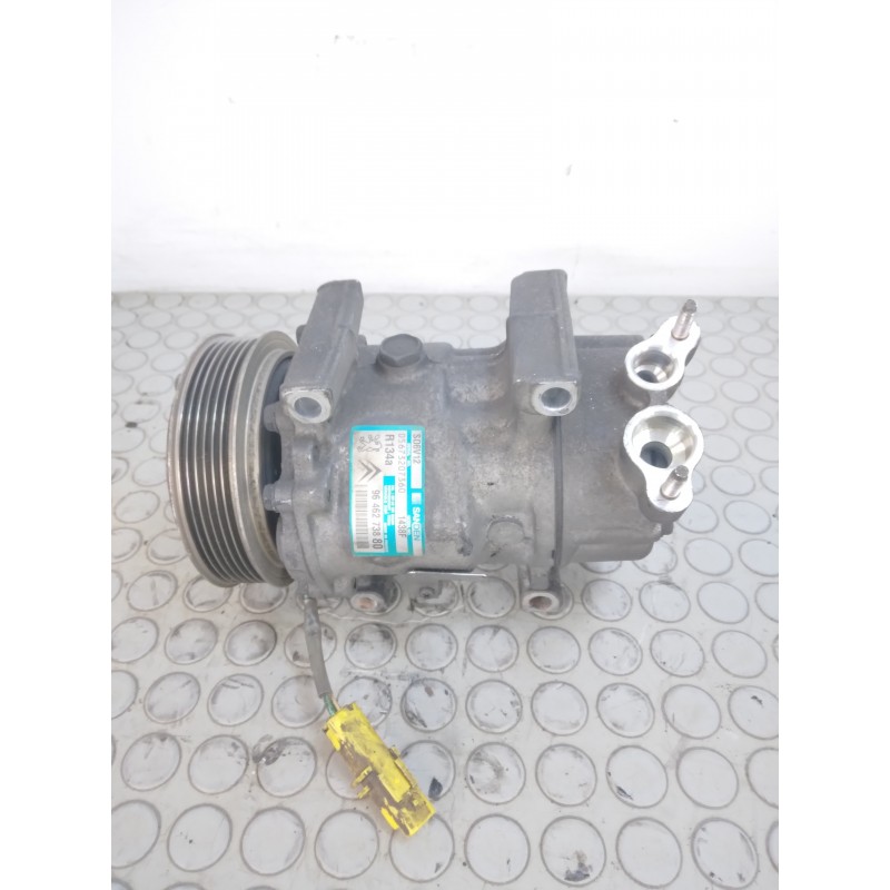 Compressore aria condizionata Peugeot 206 dal 1999 al 2011 cod 9646273880  1695222888674