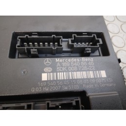 Centralina body computer Mercedes Classe A W169 dal 2004 al 2011 cod a1695405645  1696254653421