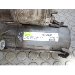 Motorino avviamento Opel Corsa D 1.3 Cti dal 2006 al 2014 cod 55561503  1698322487365