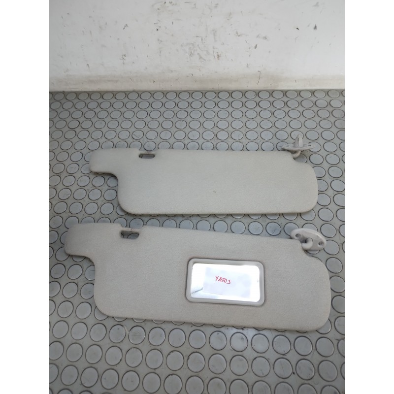 Coppia alette parasole dx sx Toyota Yaris I serie dal 1999 al 2004  1700659756851