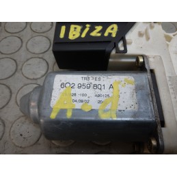 Motorino alzavetro ant dx Seat Ibiza III dal 2002 al 2009 cod 6q2959801a  1700755830455