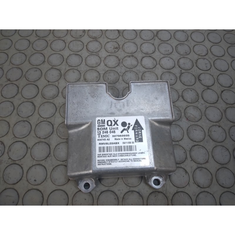 Centralina airbag Opel Zafira B dal 2005 al 2014 cod 13246046  1701185654062