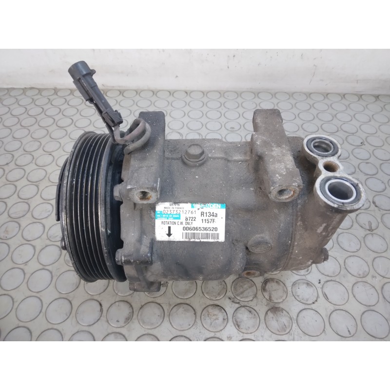 Compressore aria condizionata Alfa Romeo 147 dal 2000 al 2010 cod 02373212761 00606536520  1701420918348