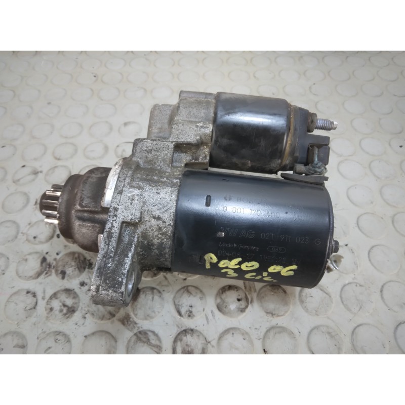 Motorino avviamento Vw polo 9n 1.2 b dal 2001 al 2009 cod 0001120400 02t911023g  1701875601413