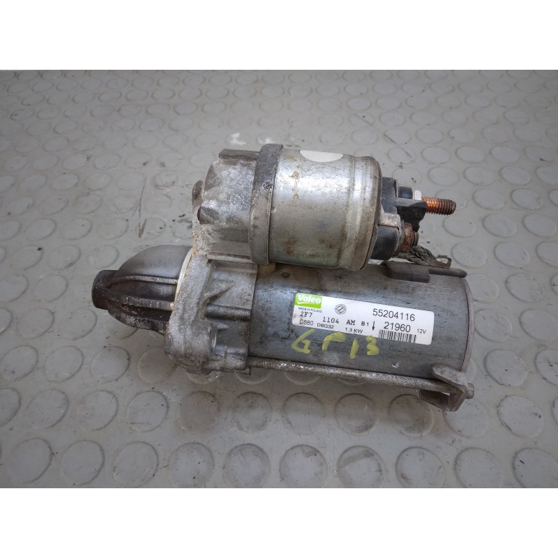 Motorino avviamento Fiat Grande Punto 1.3 Mjt dal 2005 al 2018 cod 55204116  1702653553726