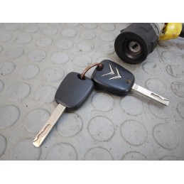 Blocchetto chiave accensione Citroen C3 dal 2003 al 2010 cod 9652781780  1702892677757