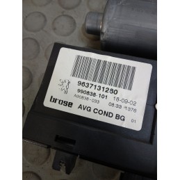 Motorino alzavetro ant sx Peugeot 307 berlina dal 2001 al 2009 cod 9637131280  1703236012050