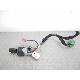 Blocchetto accensione con chiave Peugeot 307 dal 2001 al 2009 cod 9648445180  1703773867571