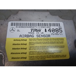 Centralina airbag Mercedes Classe A W169 dal 2008 al 2011 cod 4085  1705491073906