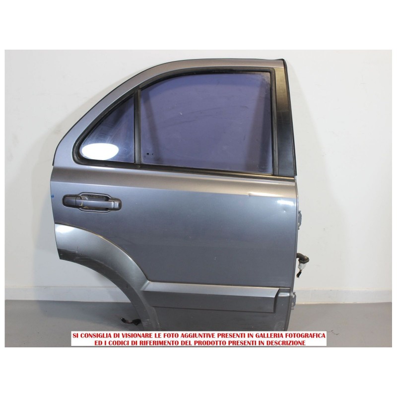 Sportello portiera posteriore destro Kia Sorento 5 Porte dal 2002 al 2009  2400000005995