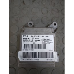 Centralina airbag Peugeot 207 dal 2007 al 2015 cod 9663593380 0285010110  1706712978253