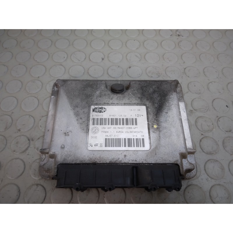 Centralina motore Fiat Panda 169 1.2 b dal 2003 al 2011 cod 51793113 iaw4af.ss  1706800661227