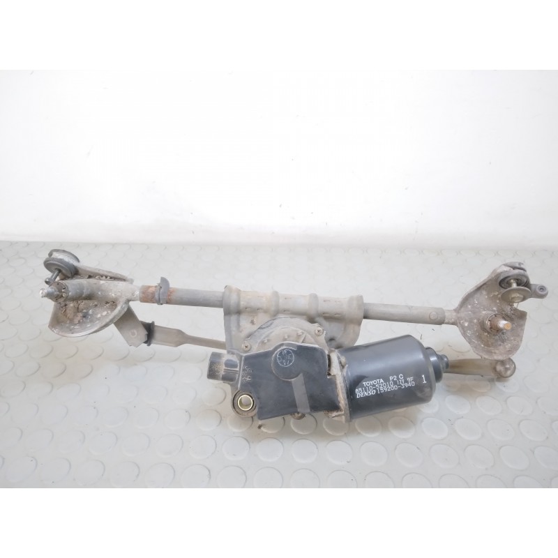 Motorino tergicristallo ant Toyota Yaris I serie dal 1999 al 2005 cod 85110-52010  1707836243326