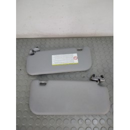 Coppia alette parasole dx sx Toyota Yaris II serie dal 2004 al 2011  1707923127973