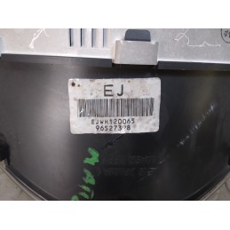 Contachilometri quadro strumenti Daewoo Matiz 1.0 b dal 1998 al 2005 cod 96527398  1708006200439