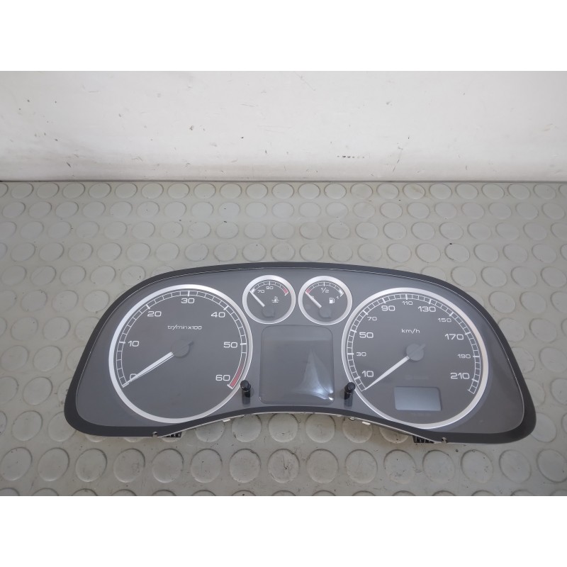 Contachilometri quadro strumenti Peugeot 307 1.6 Hdi dal 2001 al 2009 cod p9655476580  1708428911005