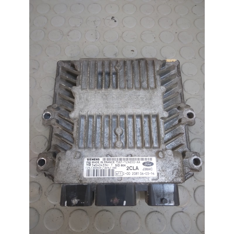 Centralina motore Ford Fiesta V 1.4 Tdci dal 2002 al 2008 cod 7s61-12a650-aa  1709733828323