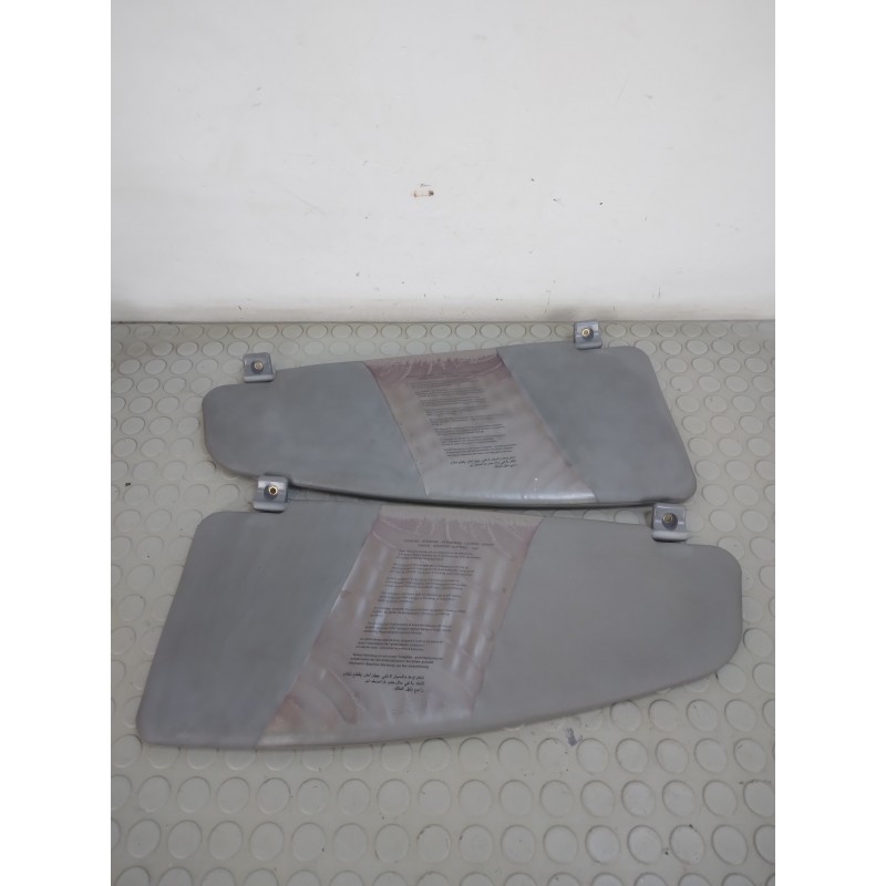 Coppia alette parasole dx sx Fiat Doblo dal 2000 al 2007  1709734976085