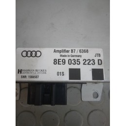 Centralina amplificatore audio Audi A4 dal 2004 al 2009 cod 8e0035223d  1709821808169