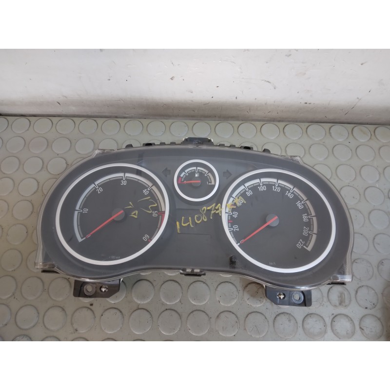 Contachilometri quadro strumenti Opel Corsa D 1.3 Mjt dal 2006 al 2014 cod 0013312049  1711120165607