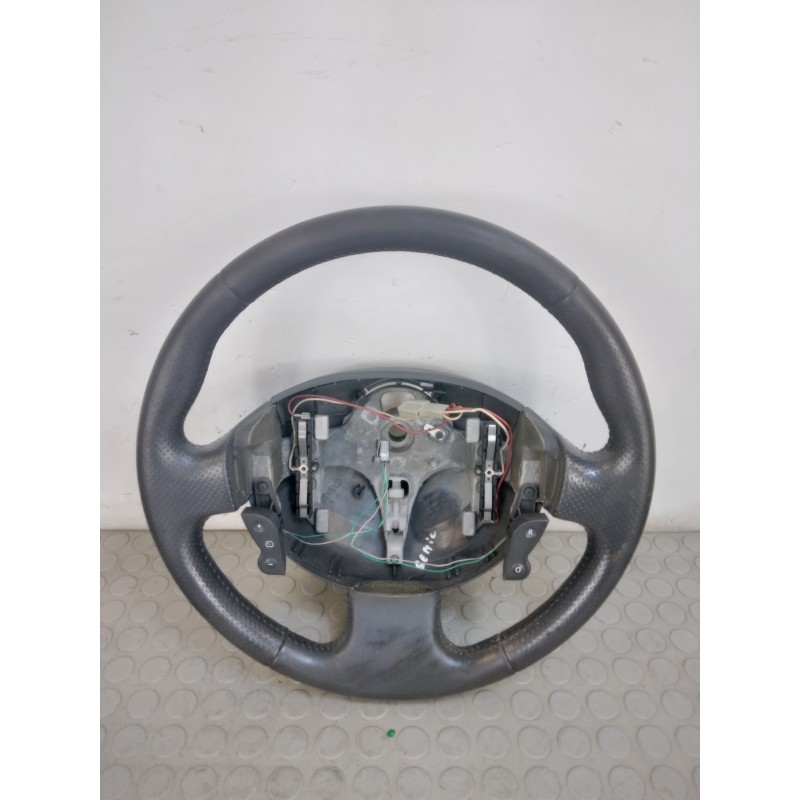 Volante sterzo con comandi al volante Renault Scenic II serie dal 2003 al 2009 cod 8200106306  1713194072416