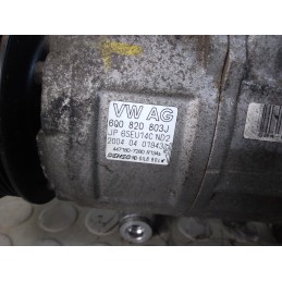 Compressore aria condizionata Vw Polo 9n dal 2001 al 2009 cod 6q0820803j  1715264315072