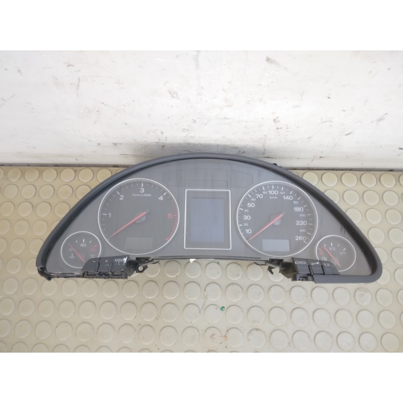 Contachilometri quadro strumenti Audi A4 B6 2.5 Tdi dal 2000 al 2006 cod 0263626045  1722343970046