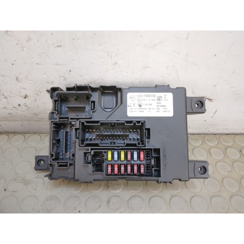 Centralina body computer Fiat Grande Punto dal 2005 al 2018 cod 00517986150  1732631704185