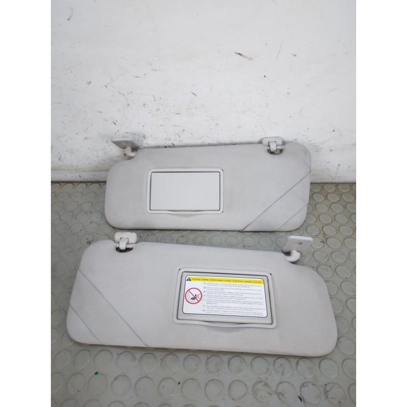 Coppia alette parasole dx sx Peugeot 207 dal 2006 al 2015  1733481066355