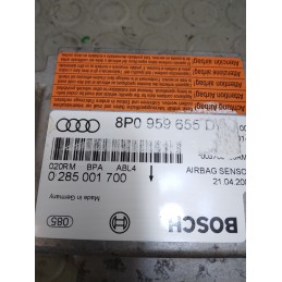 Centralina airbag Audi A3 dal 2003 al 2005 cod 8p0959655d 0285001700  1733757653142