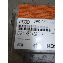 Centralina airbag Audi A3 dal 2003 al 2005 cod 8p0959655d 0285001700  1733757653142