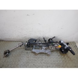 Piantone sterzo con blocchetto accensione e chiave Audi A3 8p dal 2003 al 2005 cod 8P1419502J  1736249773496