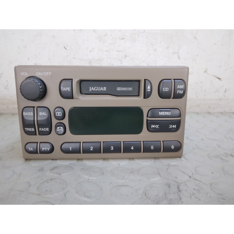 Stereo autoradio lettore cd Jaguar S-Type dal 1999 al 2002 cod xr8f-18k876-  1736437160541