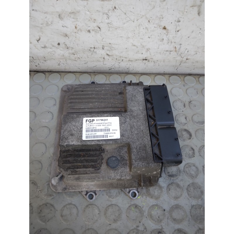 Centralina motore Fiat Grande Punto 1.3 Mjt dal 2005 al 2018 cod 51796241  1737020701622