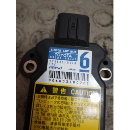 Sensore imbardata esp Toyota Prius XW30 dal 2009 al 2016 cod 89133-48030  1739288795986