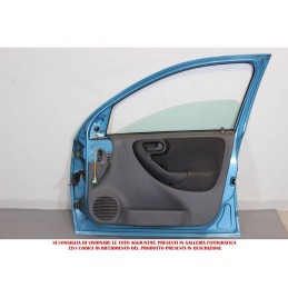 Sportello portiera anteriore destro Opel Corsa C 5 porte dal 2000 al 2006  2400000005704