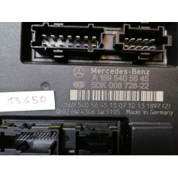 CENTRALINA BODY COMPUTER MERCEDES CLASSE B (W245) 2005-2011 COD. A1695405645  2400000061694