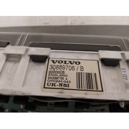 CONTACHILOMETRI QUADRO STRUMENTI VOLVO S40 1.9 DCI DEL 2005 COD. 30889706/B  2400000071013