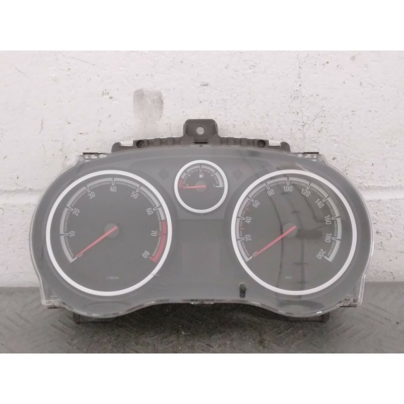 CONTACHILOMETRI QUADRO STRUMENTI OPEL CORSA D BENZINA DEL 2014 COD. P0013373006  2400000079224