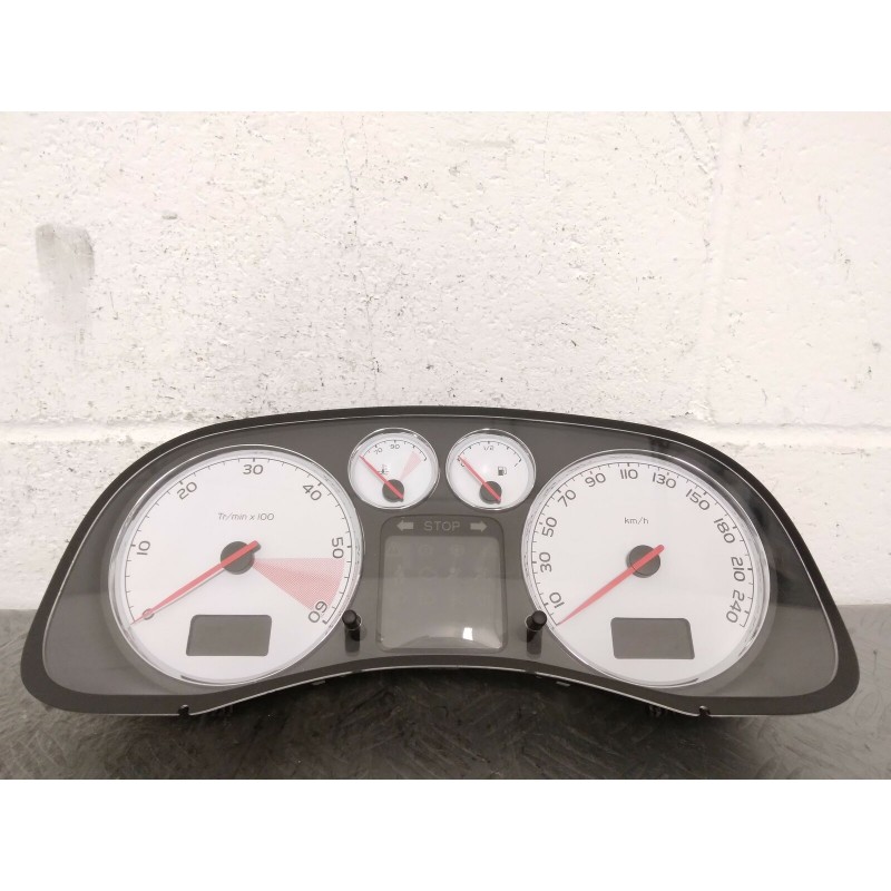 CONTACHILOMETRI QUADRO STRUMENTI PEUGEOT 307 1.6 D. DEL 2005 COD. P9655925880  2400000081401